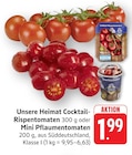 EDEKA - Cocktail-Rispentomaten Angebot im Prospekt Cocktail-Rispentomaten bei EDEKA im Prospekt "" für 1,99 €
