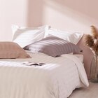 Linge de lit "Satin 80" - TEX HOME en promo chez Carrefour Chartres à 31,99 €