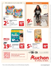 Promos Couches dans le catalogue "LE GOÛT DU RÉCONFORT" de Auchan Hypermarché Couches en promo dans le catalogue Auchan Hypermarché à la page 64