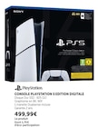 Console playstation 5 edition digitale - PLAYSTATION en promo chez Hyper U Rezé à 499,99 €