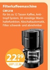 Filterkaffeemaschine CM1218 im V-Markt Prospekt Filterkaffeemaschine CM1218 von im aktuellen V-Markt Prospekt für 22,99 €