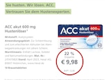 LINDA Premiumapotheke Bad Homburg - ACC akut Hustenlöser Angebot im Prospekt ACC akut Hustenlöser bei LINDA Premiumapotheke im Bad Homburg Prospekt für 9,98 €