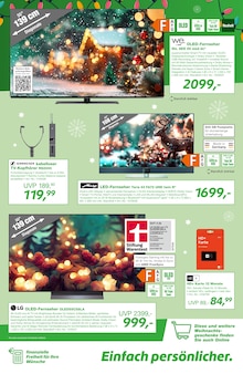 Fernseher im EP: Prospekt "Festlich shoppen!" mit 12 Seiten (Marl)