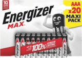 Piles Alcalines Maxi Pack - Energizer - Supeco à Villeurbanne Piles Alcalines Maxi Pack - Energizer en promo chez Supeco Villeurbanne à 7,49 €