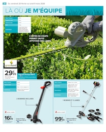 Offre Débroussailleuse Thermique dans le catalogue Carrefour du moment à la page 26