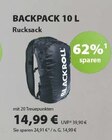 BACKPACK 10 L von BLACKROLL im aktuellen E center Prospekt