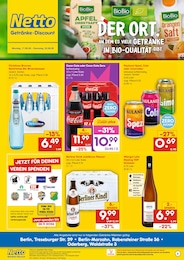 Netto Marken-Discount Prospekt "DER ORT, AN DEM DU IMMER AUSGEZEICHNETE PREISE FINDEST.", 2 Seiten, 17.08.2026 - 22.08.2026