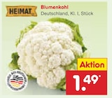 Blumenkohl für 1,49 € bei Netto Marken-Discount im Angebot Blumenkohl im aktuellen Netto Marken-Discount Prospekt