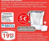 Wasserfilter Style Essentials im Angebot bei GLOBUS in Völklingen Wasserfilter Style Essentials Angebote von BRITA bei GLOBUS Völklingen