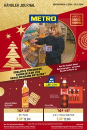 Metro Prospekt: "Händler Journal", 26 Seiten, 19.12.2024 - 31.12.2024