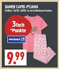 Aktuelle Bekleidung Angebote bei Marktkauf in Bochum Aktuelles Damen Capri-Pyjama Angebot bei Marktkauf in Bochum ab 9,99 €