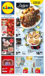 Catalogue Lidl avec 1 page de promos Prospectus Lidl, "Deluxe", page, 22/03/2023 - 28/03/2023