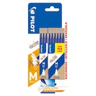 9 recharges "Frixion" bleu - PILOT en promo à 6,26 € chez Carrefour 9 recharges "Frixion" bleu - PILOT dans le catalogue Carrefour