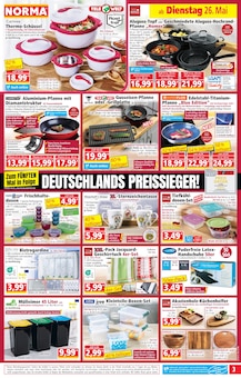 Pfanne im aktuellen Norma Prospekt (Karlsruhe) Pfanne im Norma Prospekt "Mehr fürs Geld" mit 19 Seiten (Karlsruhe)