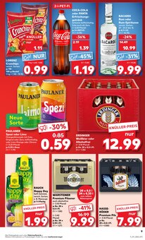 Coca Cola im Kaufland Prospekt "Aktuelle Angebote" mit 56 Seiten (Lörrach)