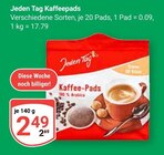 Aktuelles Kaffeepads Angebot bei GLOBUS in Erfurt ab 2,49 €