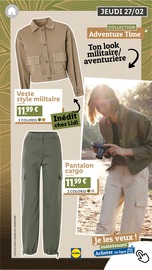 Vêtements Angebote im Prospekt "LOOKBOOK PRINTEMPS 2025" von Lidl auf Seite 4