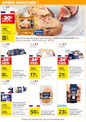 Foie Gras Cru Angebote im Prospekt "APÉRO DINATOIRE" von Carrefour auf Seite 16