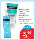 Deep Clean Peeling oder Hydro Boost Reinigungsgel bei budni im Wenningstedt-Braderup Prospekt für 3,99 €