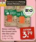 Bio-Graved Lachs oder Bio-Lachs bei nahkauf im Bamberg Prospekt für 3,79 €