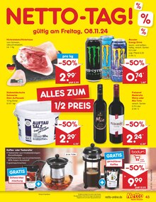 Monster Energy im Netto Marken-Discount Prospekt "Aktuelle Angebote" mit 54 Seiten (Saarbrücken)