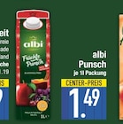 Punsch von albi im aktuellen EDEKA Prospekt für 1,49 €