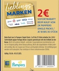 Single Packs im Angebot bei E center in Erlangen Single Packs Angebote von Pampers bei E center Erlangen