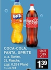 Coca-Cola, Fanta, Sprite Angebote bei EDEKA Gladbeck für 1,39 €