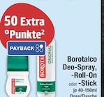 Sticken im EDEKA Prospekt Deo-Spray von Borotalco im aktuellen EDEKA Prospekt