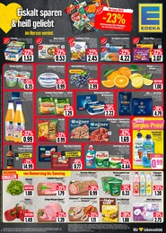 EDEKA Prospekt für Rosenheim mit 1 Seite EDEKA Prospekt für Rosenheim: "Eiskalt sparen & heiß geliebt", 1 Seite, 26.01.2023 - 28.01.2023