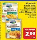 Aktuelles Back-Camembert oder Back-Mozzarella Angebot bei Marktkauf in Leipzig ab 2,00 €