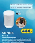 Move 2 Mobiler Smart Speaker im Angebot bei EURONICS in Magdeburg Move 2 Mobiler Smart Speaker Angebote von Sonos bei EURONICS Magdeburg für 444,00 €