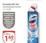 WC-Gel im Angebot bei GLOBUS in Trier WC-Gel Angebote von Domestos bei GLOBUS Trier für 1,69 €