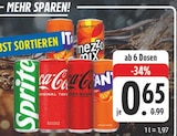 Coca-Cola, Fanta, Sprite oder Mezzo Mix im Angebot bei EDEKA in Amberg Coca-Cola, Fanta, Sprite oder Mezzo Mix Angebote bei EDEKA Amberg für 0,65 €