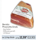 Prosciutto Crudo von Beretta im aktuellen Metro Prospekt