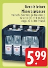 Mineralwasser im Angebot bei EDEKA in Soest Mineralwasser Angebote von Gerolsteiner bei EDEKA Soest für 5,99 €