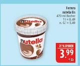 nutella Eis Angebote von Ferrero bei Marktkauf Bautzen für 3,99 €