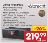 DR 895 Hybridradio Angebote von Albrecht bei Netto Marken-Discount Mühlhausen für 219,99 €