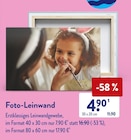 Foto-Leinwand Angebote bei ALDI SÜD Nettetal für 4,90 €