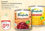 Kidney Bohnen im Angebot bei GLOBUS in Rostock Kidney Bohnen Angebote von Bonduelle bei GLOBUS Rostock für 0,99 €