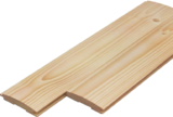 Blockhausprofil Fichte „A“ von Konsta für 30,58 € bei Hornbach im Angebot Blockhausprofil Fichte „A“ von Konsta im aktuellen Hornbach Prospekt