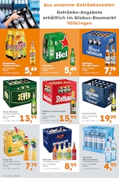Aktueller Globus-Baumarkt Prospekt mit Getränke, "Nach dem Feiertag so richtig sparen!", Seite 4