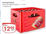 Reissdorf Kölsch im Angebot bei GLOBUS in Siegen Reissdorf Kölsch Angebote von Reissdorf Kölsch bei GLOBUS Siegen für 12,99 €