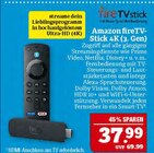 fireTV Stick 4K (3. Gen) Angebote von Amazon bei Marktkauf Bautzen für 37,99 €