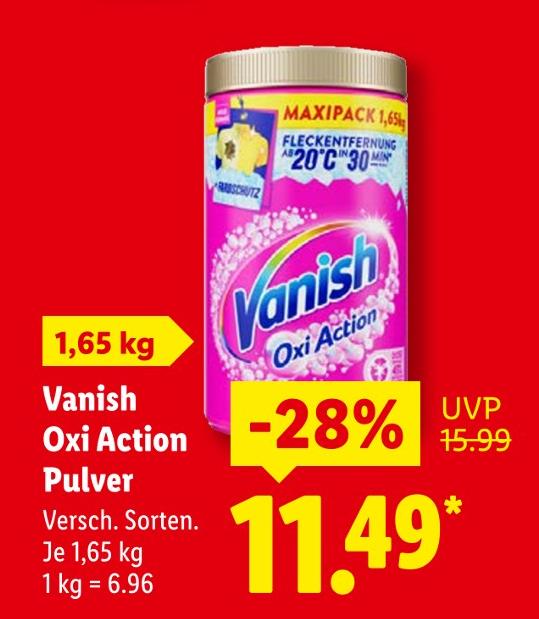 Oxi Action Pulver