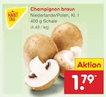 Champignon braun im Angebot bei Netto Marken-Discount in Leverkusen Champignon braun Angebote von Markttag bei Netto Marken-Discount Leverkusen für 1,79 €