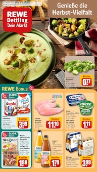 Aktueller REWE Prospekt (Bad Schussenried, 22 Seiten zum blättern REWE Prospekt Dein Markt mit 22 Seiten