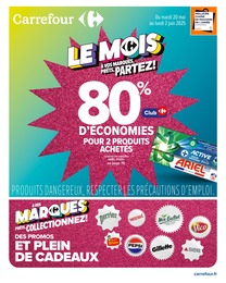 Offre Lessive dans le catalogue Carrefour du moment à la page 1
