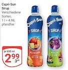 Sirup Multivitamin Angebote von Capri-Sun bei GLOBUS Mannheim für 2,99 €