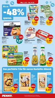 Raclettekäse im Penny Prospekt "Wer günstig will, muss Penny." mit 54 Seiten (Bremen)
